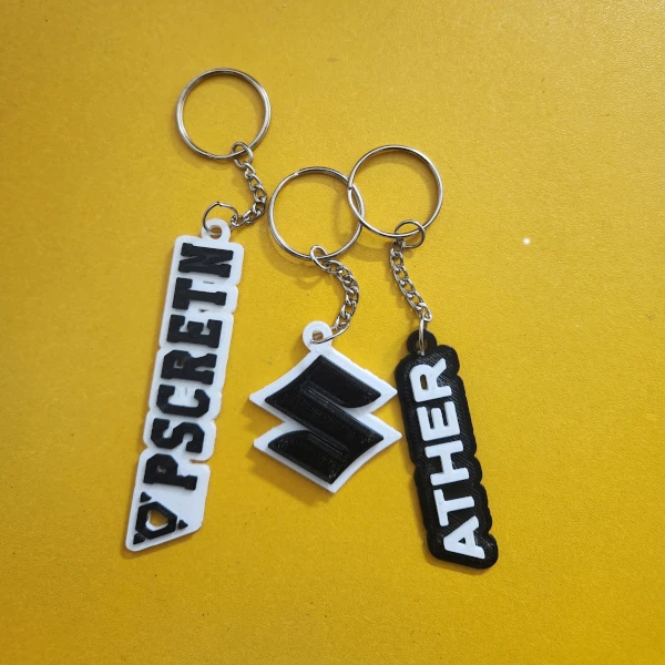 3D Printed keychain