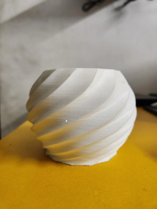 spiral flower pot
